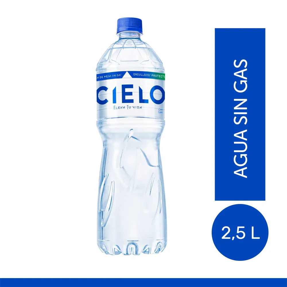 Agua Cielo sin Gas Botella 2.5L