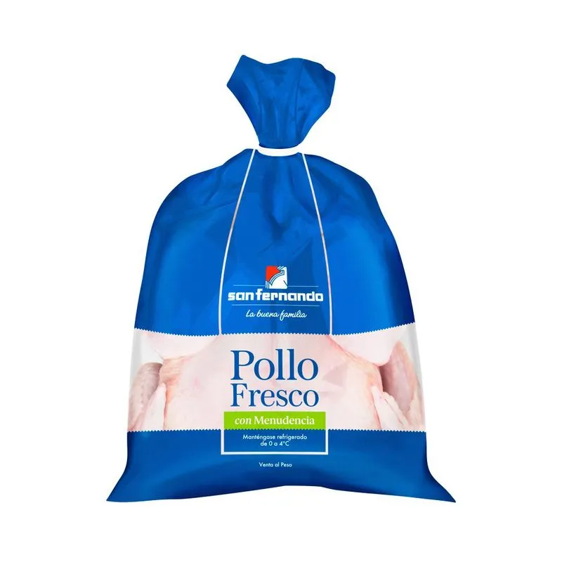 Pollo Fresco con Menudencia San Fernando x Kg