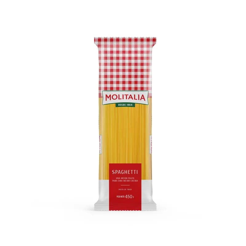 Fideos Spaguetti Molitalia 450g